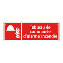 Tableau de commande d'alarme incendie
