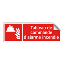 Tableau de commande d'alarme incendie