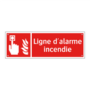 Ligne d'alarme incendie