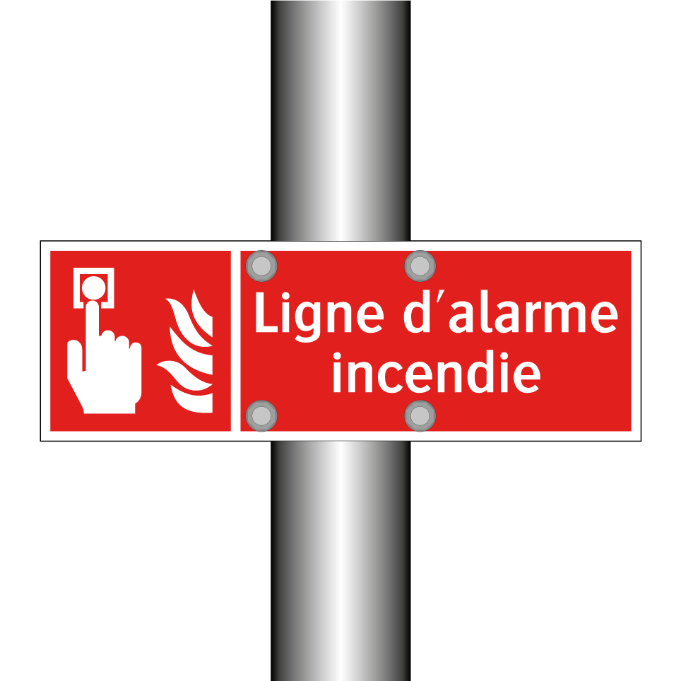 Ligne d'alarme incendie