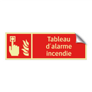 Tableau d'alarme incendie
