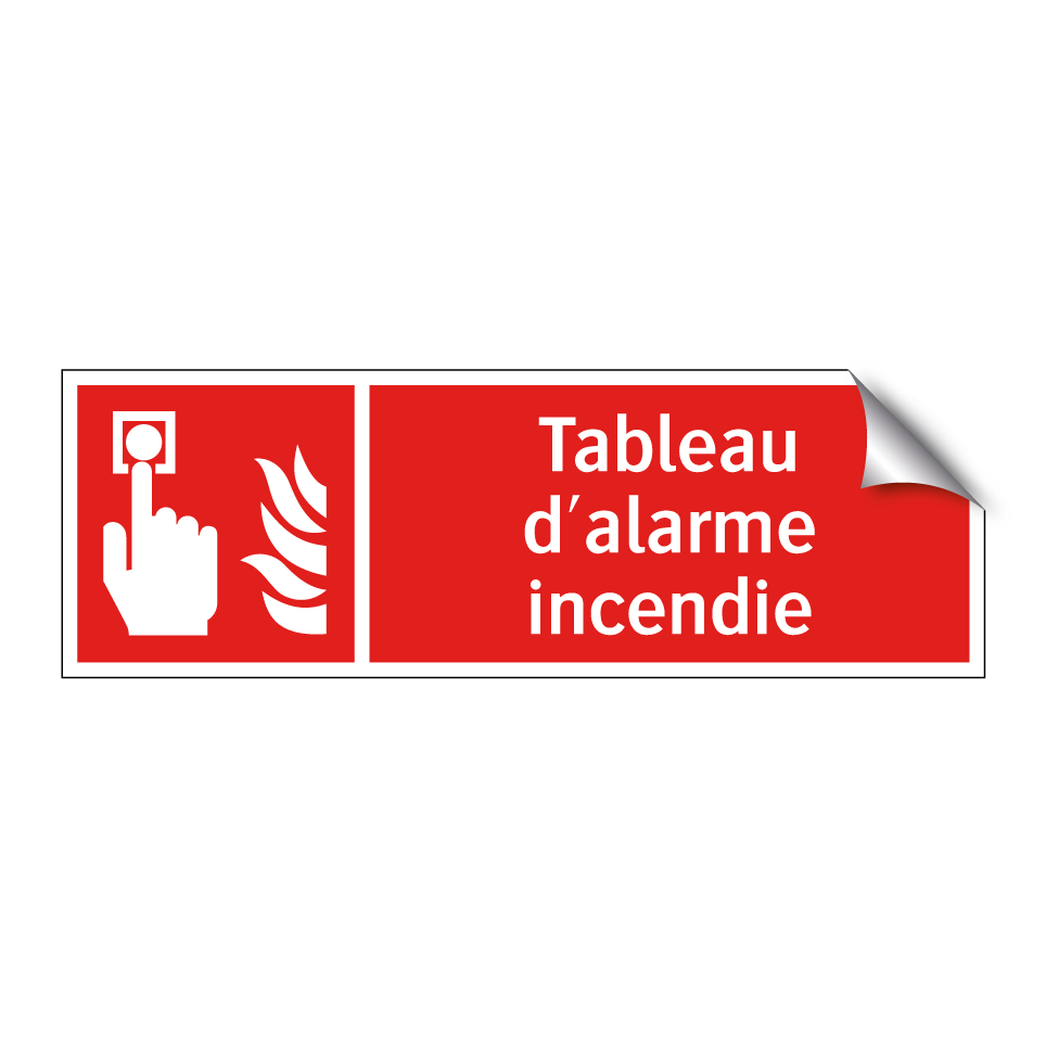 Tableau d'alarme incendie