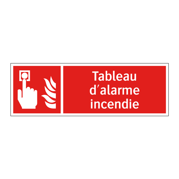Tableau d'alarme incendie