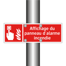 Affichage du panneau d'alarme incendie