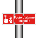Poste d'alarme incendie