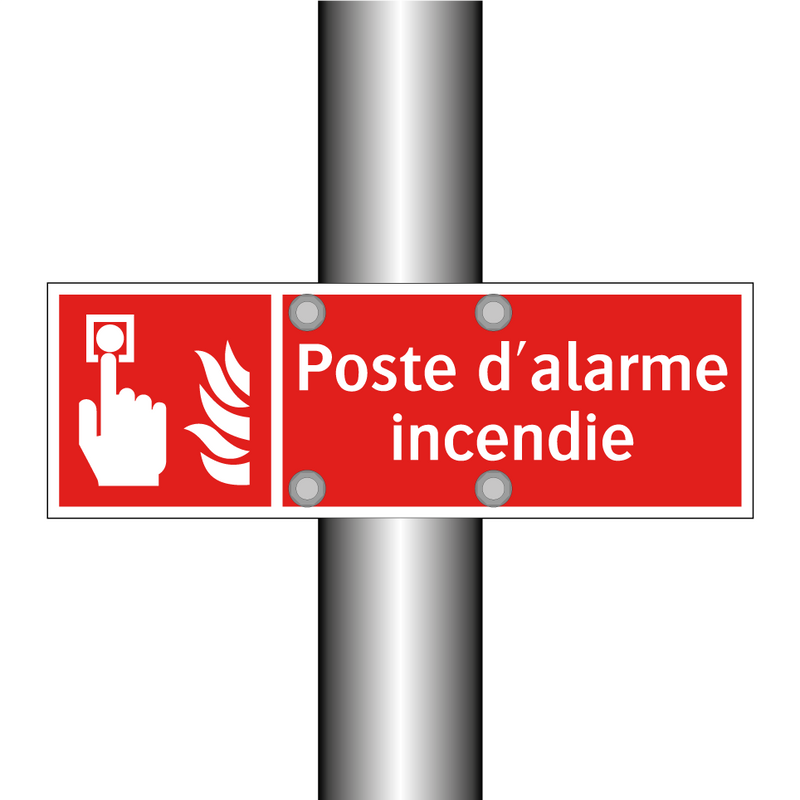 Poste d'alarme incendie