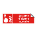 Système d'alarme incendie