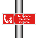 Téléphone d'alarme incendie