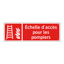 Échelle d'accès pour les pompiers