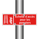 Échelle d'accès pour les pompiers
