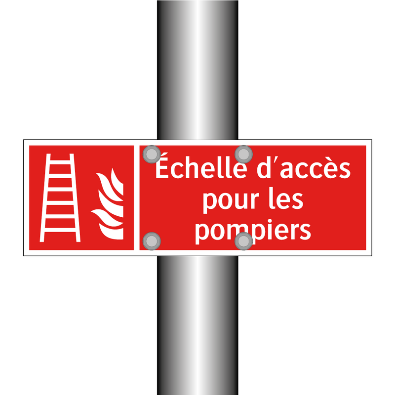 Échelle d'accès pour les pompiers