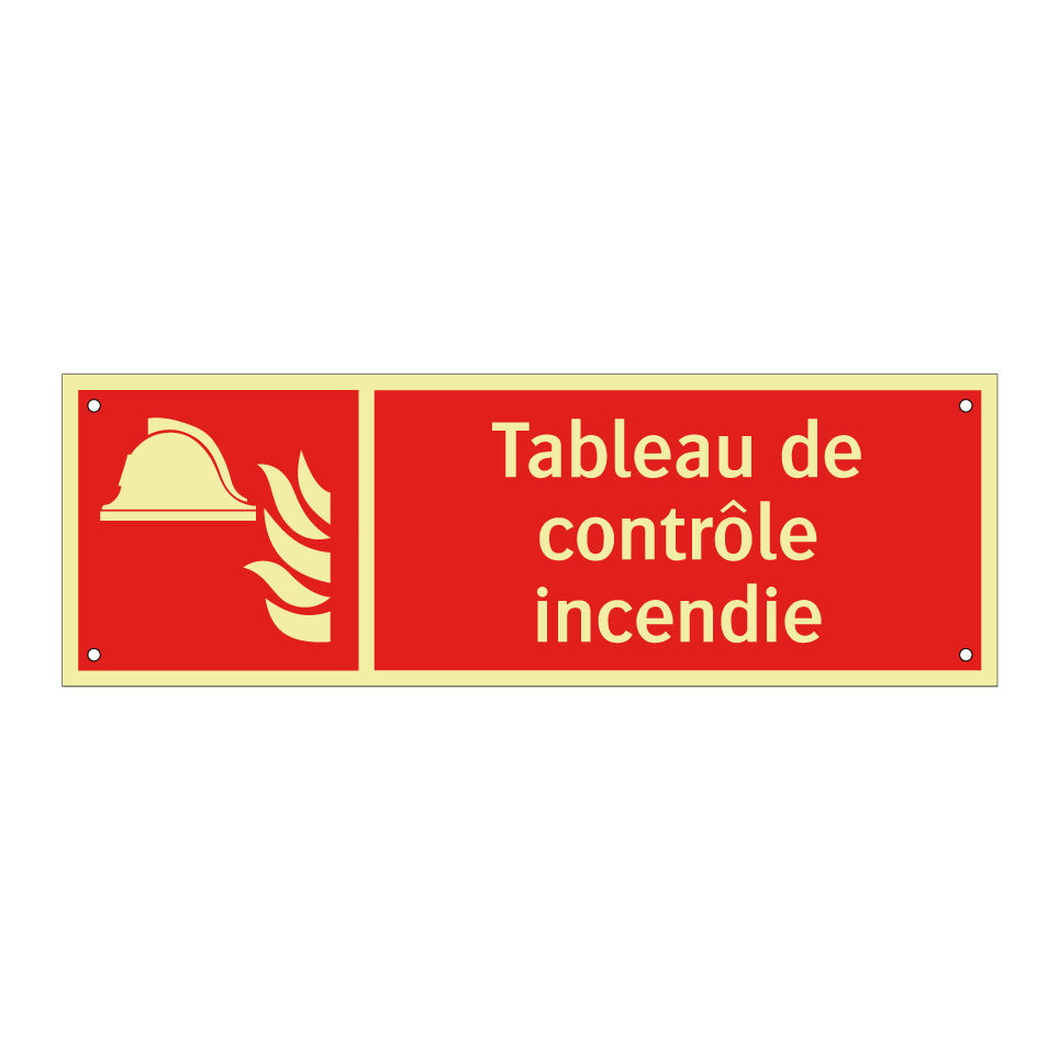 Tableau de contrôle incendie