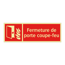 Fermeture de porte coupe-feu