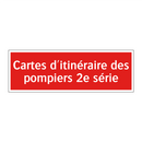Cartes d'itinéraire des pompiers 2e série
