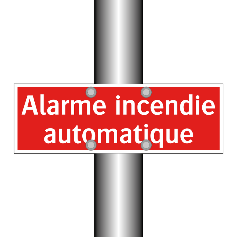 Alarme incendie automatique