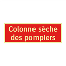 Colonne sèche des pompiers