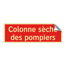 Colonne sèche des pompiers