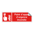 Point d'appel d'urgence incendie