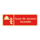 Issue de secours incendie
