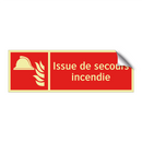 Issue de secours incendie