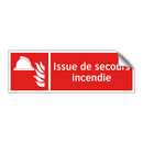 Issue de secours incendie