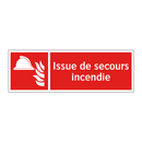 Issue de secours incendie