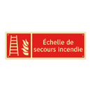 Échelle de secours incendie