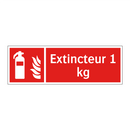 Extincteur 1 kg