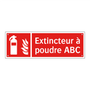 Extincteur à poudre ABC