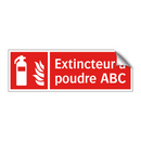 Extincteur à poudre ABC