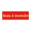 Seau à incendie