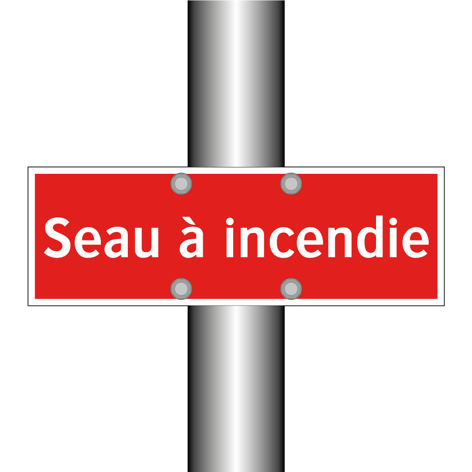 Seau à incendie