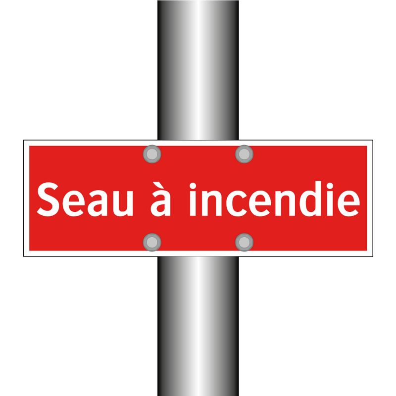 Seau à incendie
