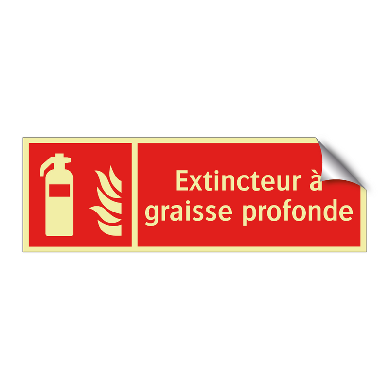 Extincteur à graisse profonde