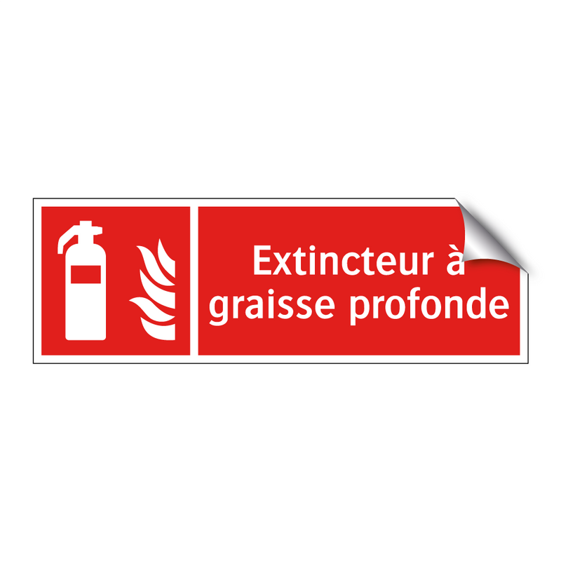 Extincteur à graisse profonde