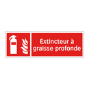 Extincteur à graisse profonde