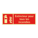 Extincteur pour tous les incendies