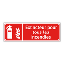 Extincteur pour tous les incendies