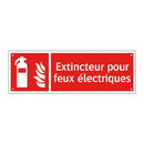 Extincteur pour feux électriques