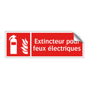 Extincteur pour feux électriques