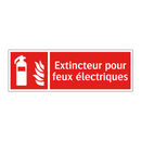 Extincteur pour feux électriques