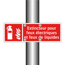Extincteur pour feux électriques et feux de liquides