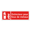 Extincteur pour feux de métaux