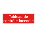 Tableau de contrôle incendie