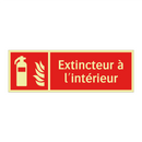 Extincteur à l'intérieur