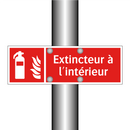 Extincteur à l'intérieur