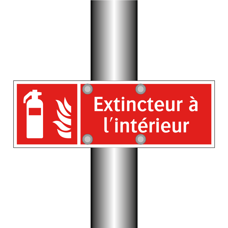 Extincteur à l'intérieur