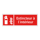 Extincteur à l'intérieur