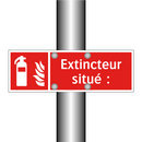 Extincteur situé :