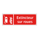 Extincteur sur roues